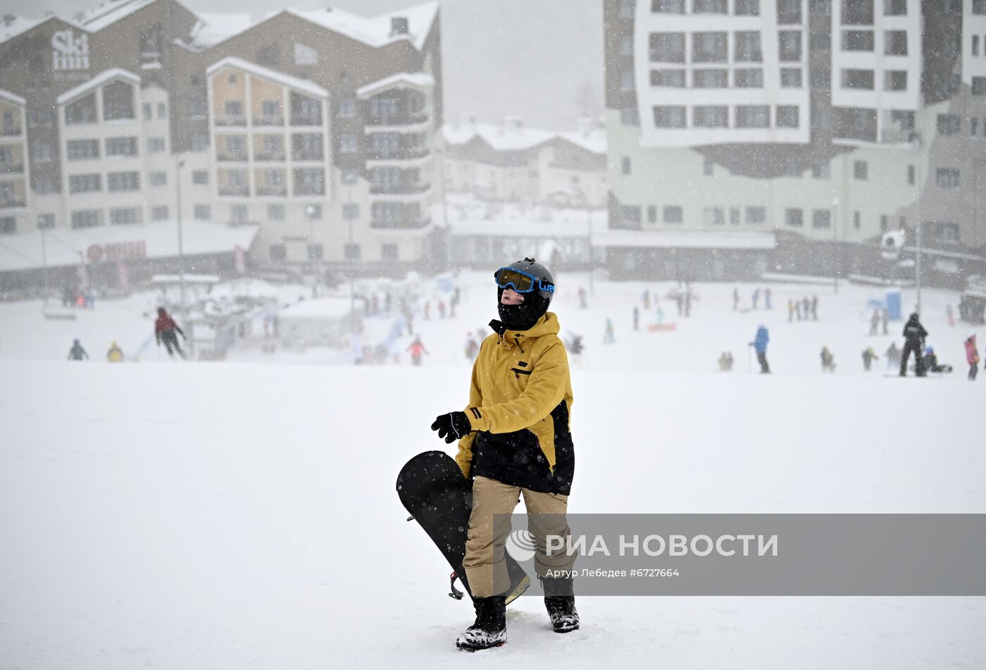 Старт зимнего сезона на курорте "Роза Хутор"