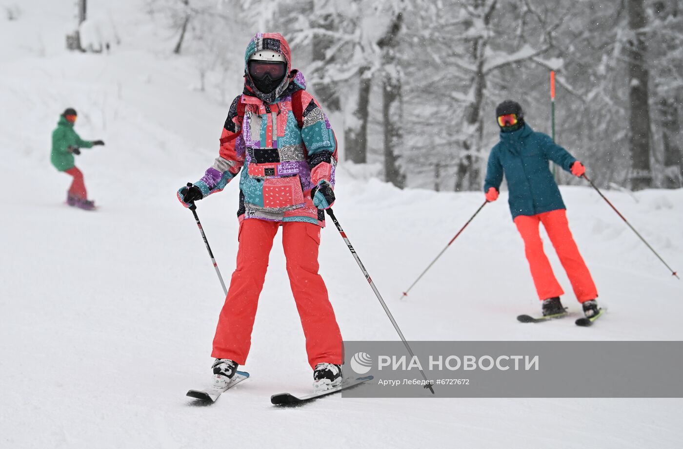 Старт зимнего сезона на курорте "Роза Хутор"