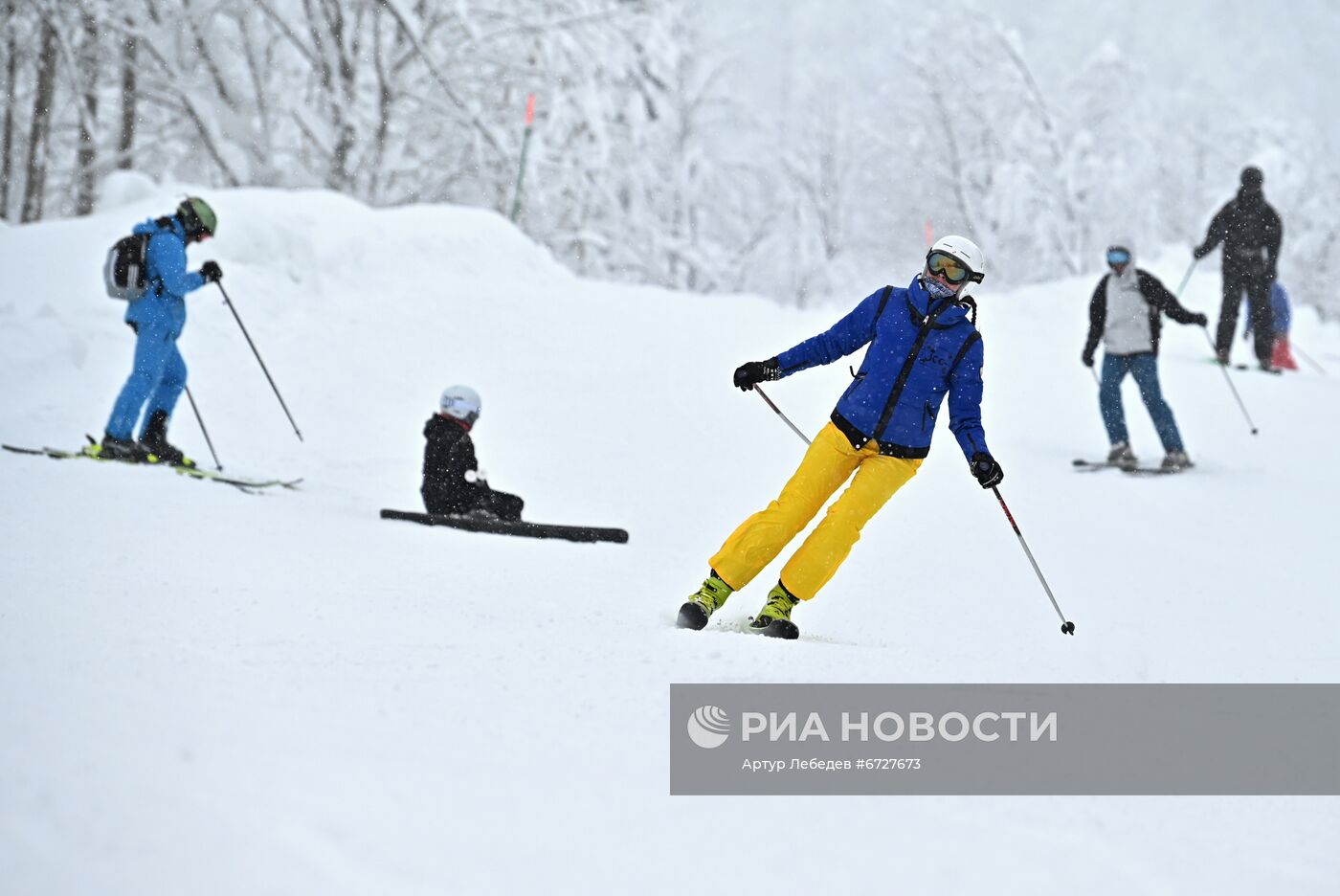 Старт зимнего сезона на курорте "Роза Хутор"