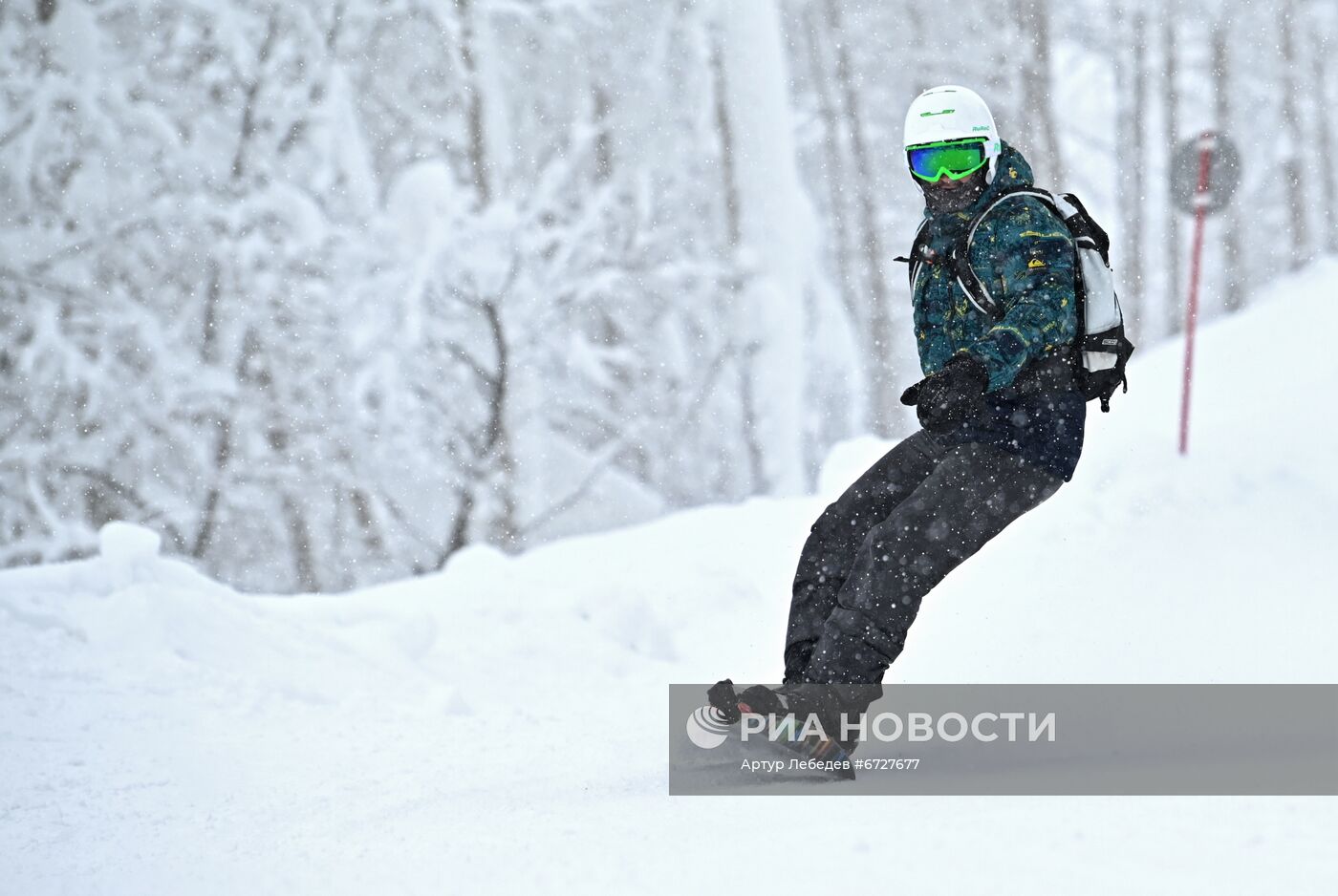 Старт зимнего сезона на курорте "Роза Хутор"