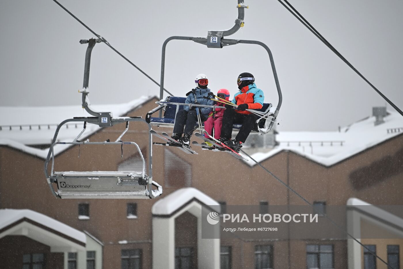 Старт зимнего сезона на курорте "Роза Хутор"