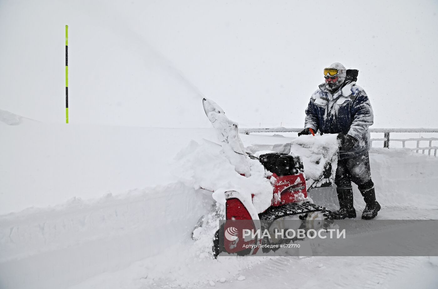 Старт зимнего сезона на курорте "Роза Хутор"