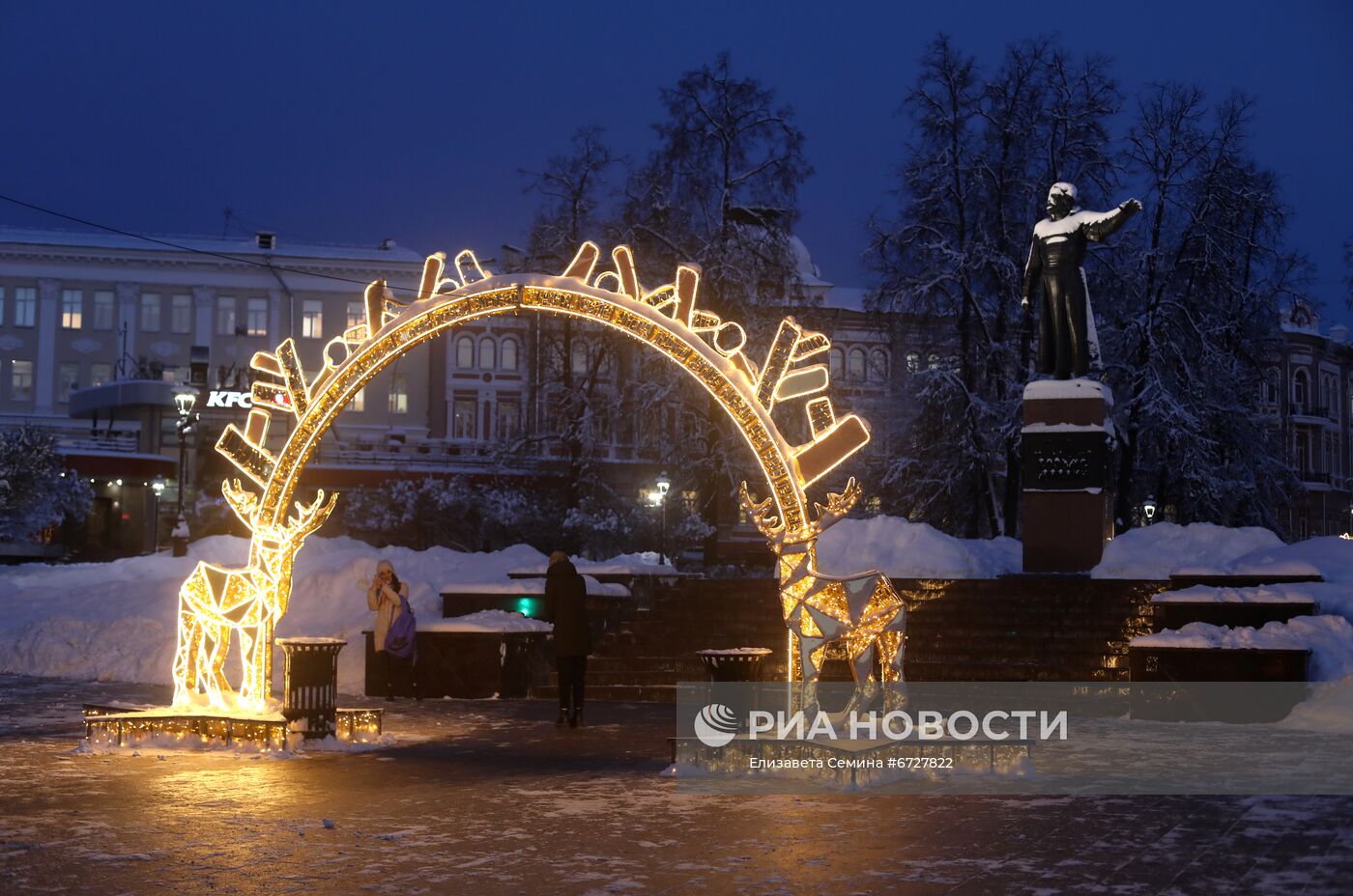 Нижний Новгород - "Новогодняя столица России-2022" 