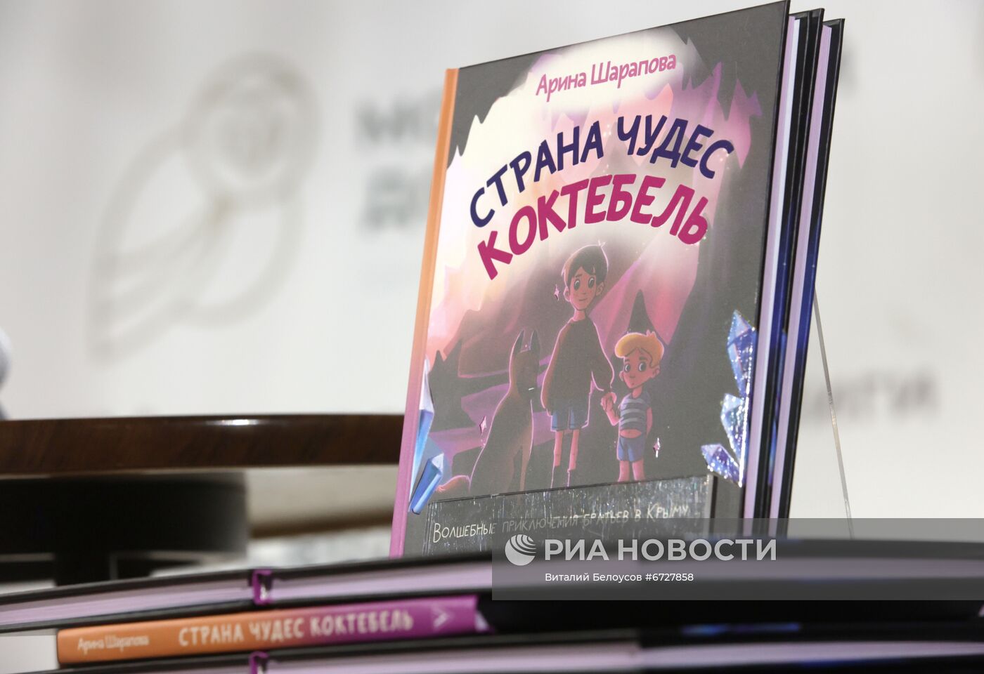 Презентация книги "Страна чудес Коктебель" Арины Шараповой
