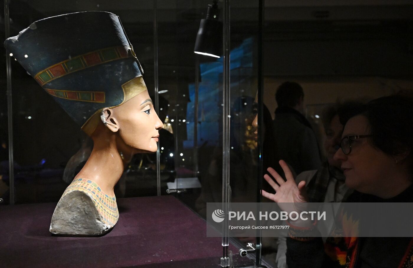 Открытие выставки "Сокровища гробницы Тутанхамона"