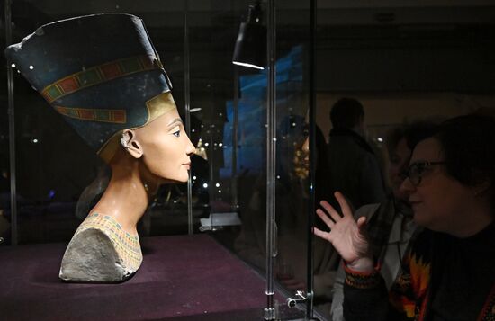 Открытие выставки "Сокровища гробницы Тутанхамона"