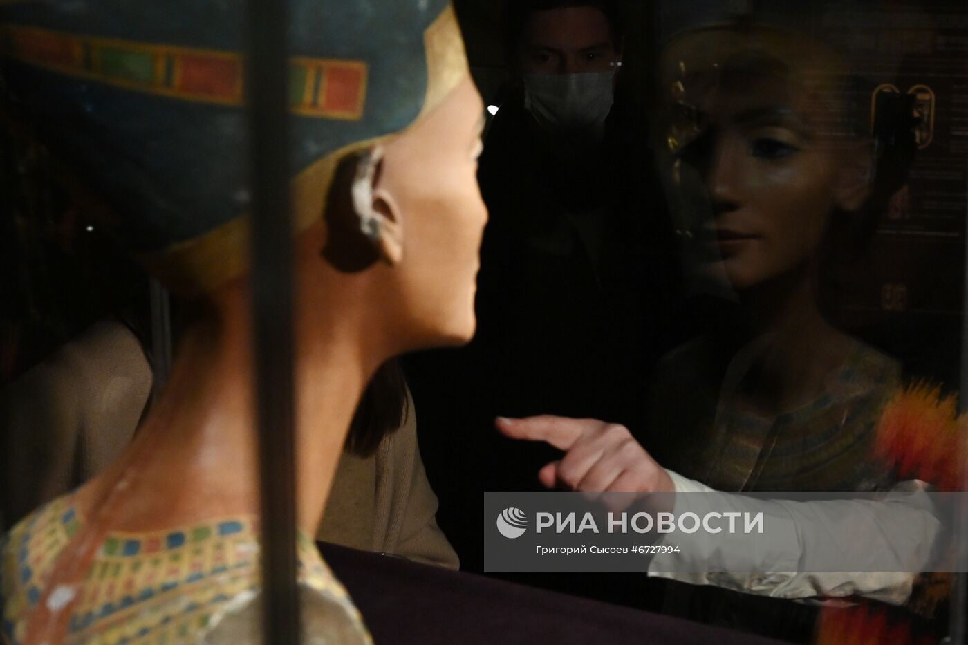 Открытие выставки "Сокровища гробницы Тутанхамона"