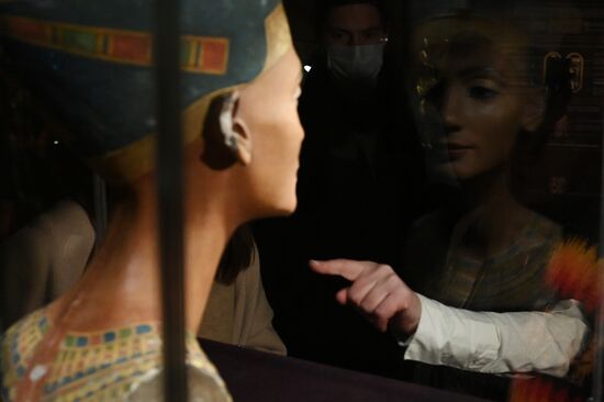 Открытие выставки "Сокровища гробницы Тутанхамона"