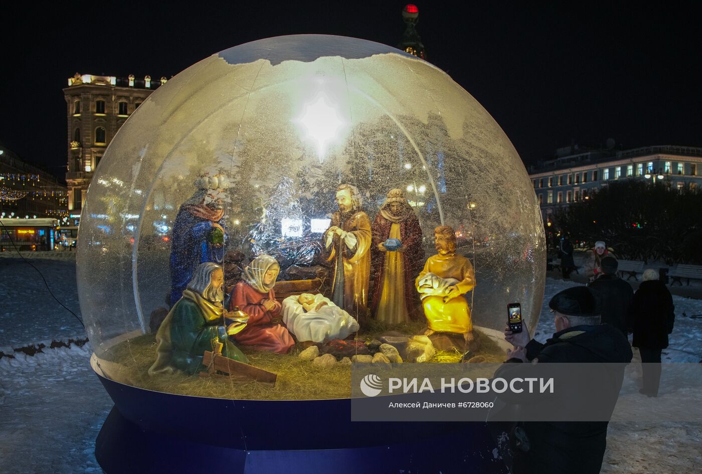 Новогоднее оформление Санкт-Петербурга