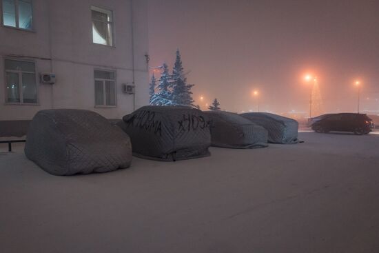 Морозы в Якутии