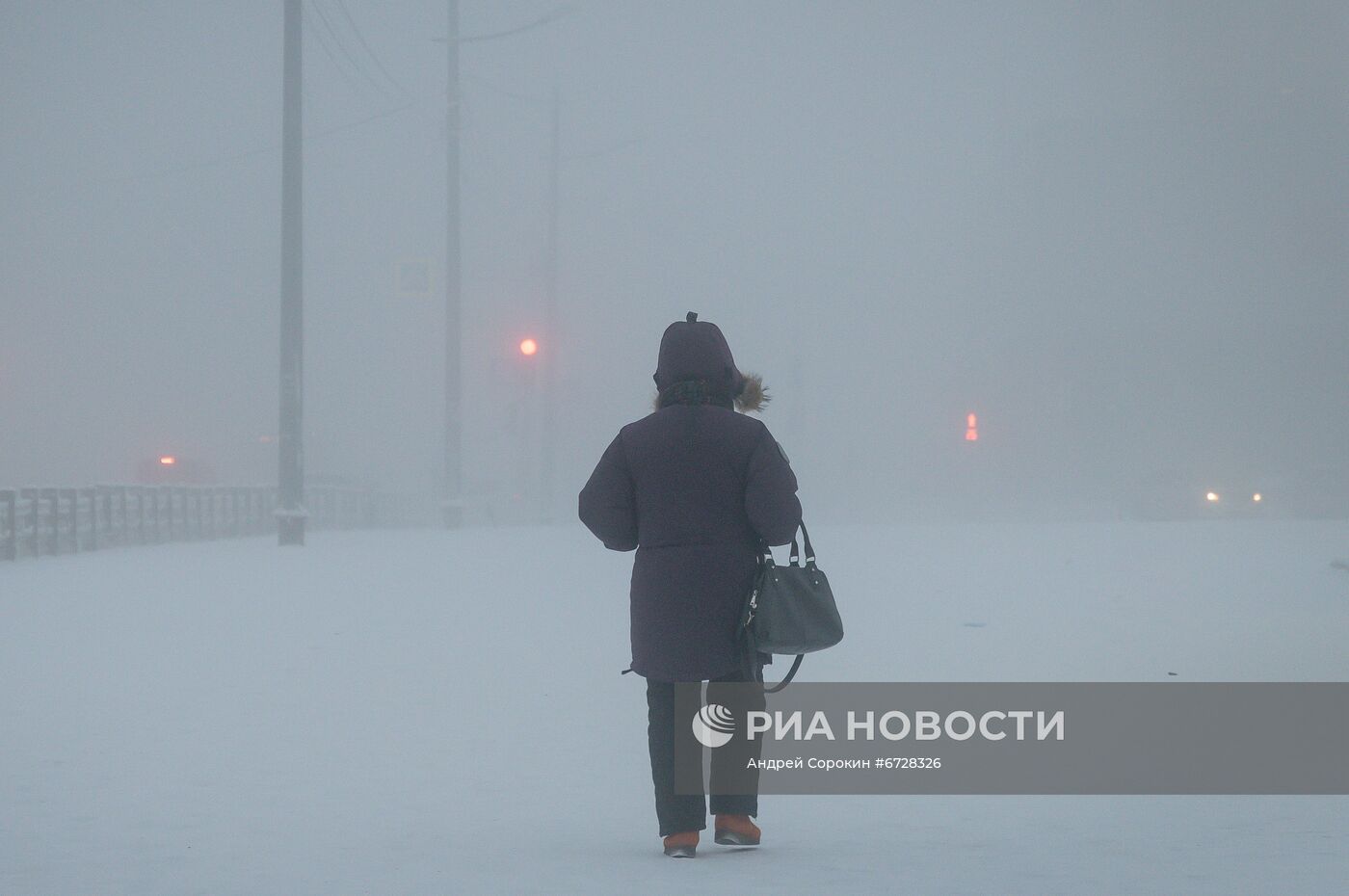 Морозы в Якутии