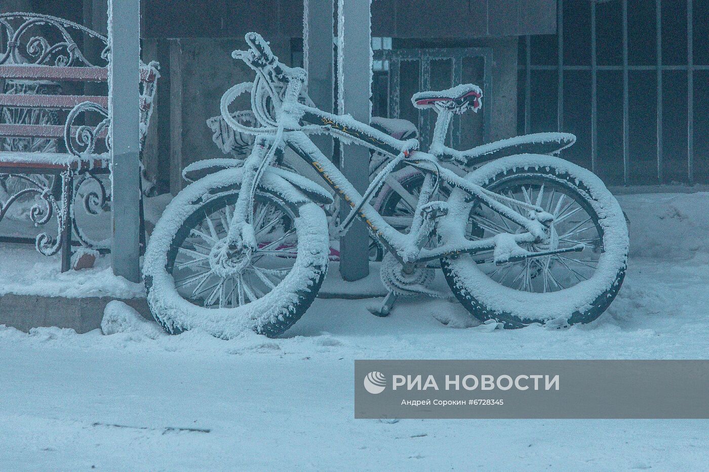 Морозы в Якутии