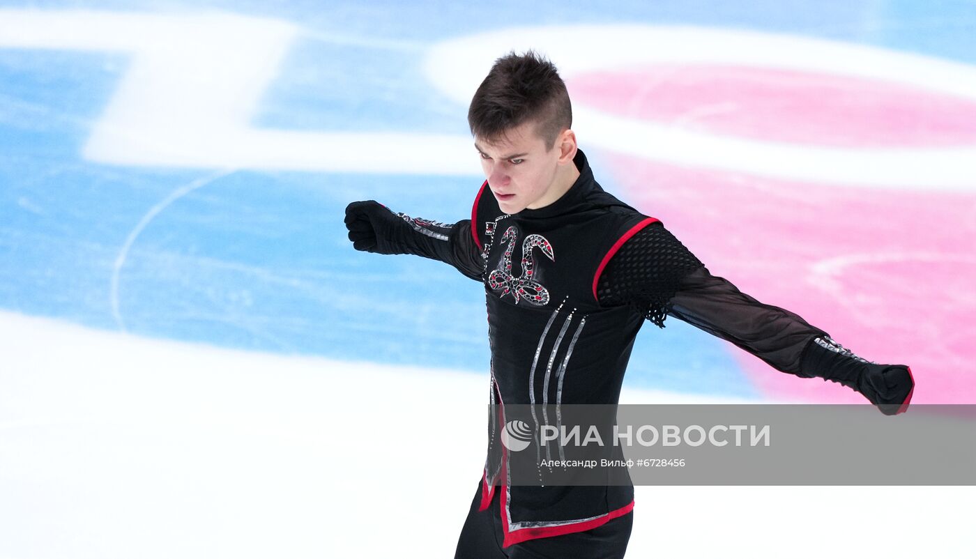 Фигурное катание. Чемпионат России. Мужчины. Короткая программа