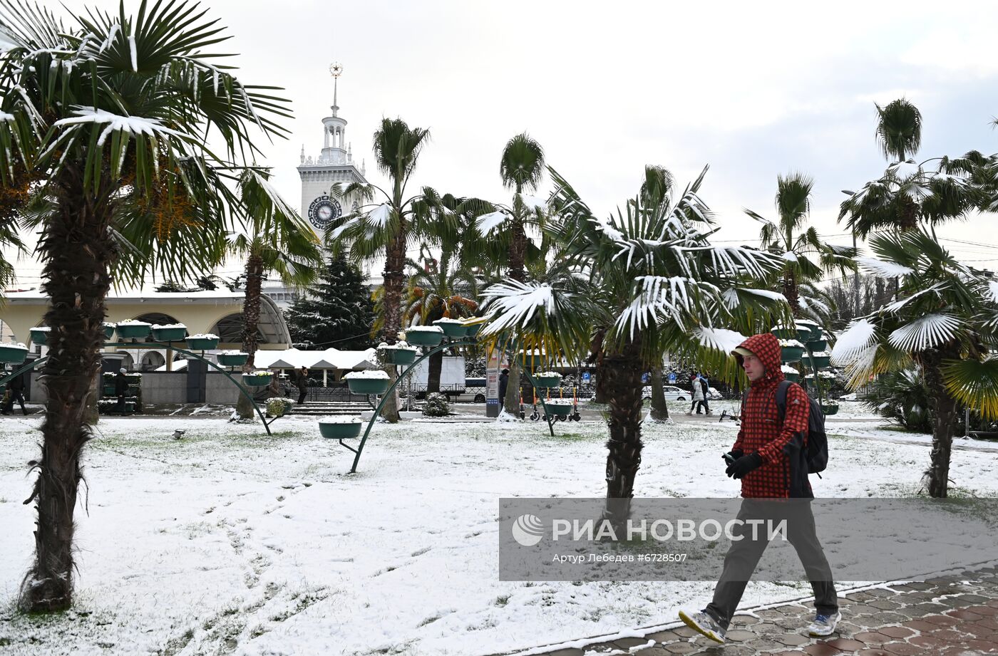 Зимний Сочи