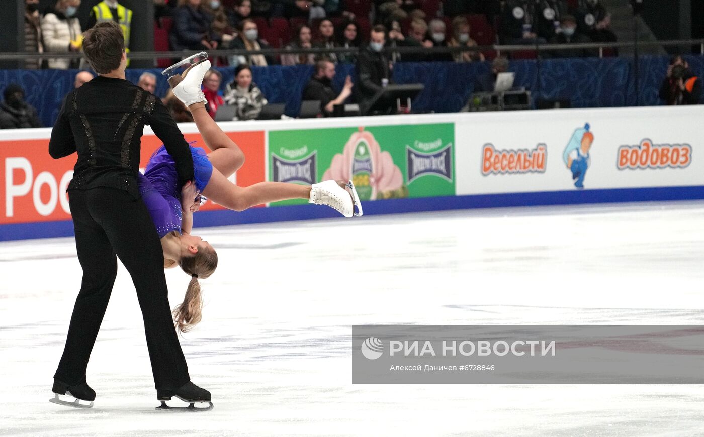 Фигурное катание. Чемпионат России. Танцы. Ритмический танец