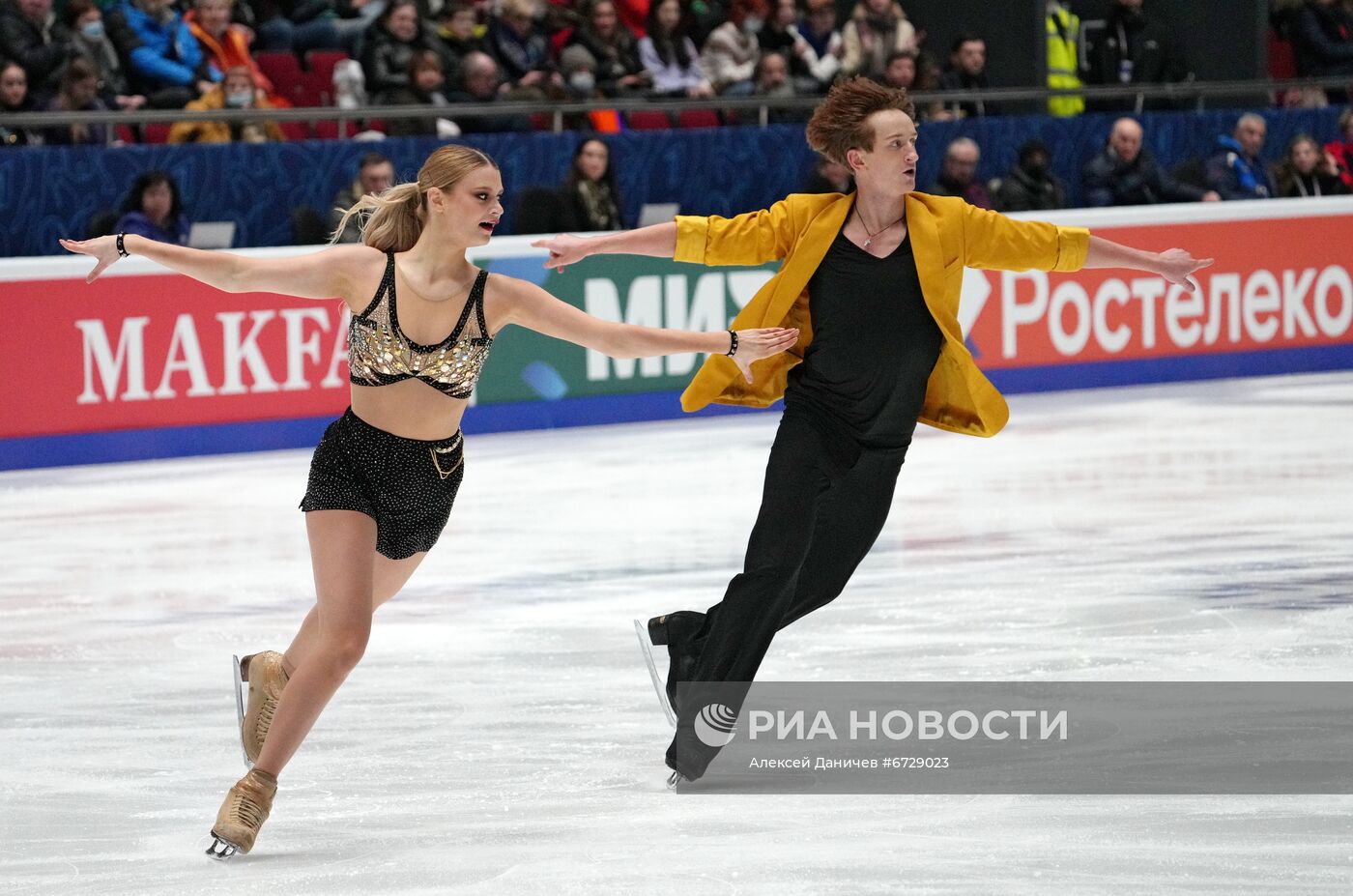 Фигурное катание. Чемпионат России. Танцы. Ритмический танец