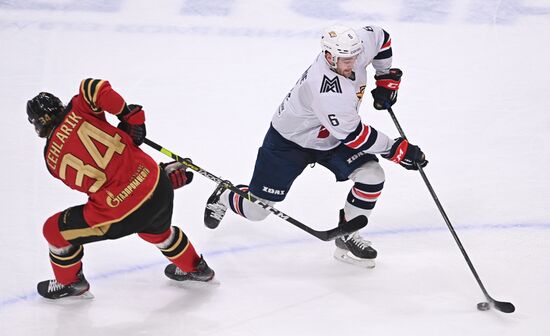 Хоккей. КХЛ. Матч "Авангард" - "Металлург"