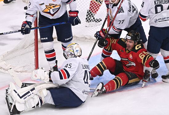 Хоккей. КХЛ. Матч "Авангард" - "Металлург"