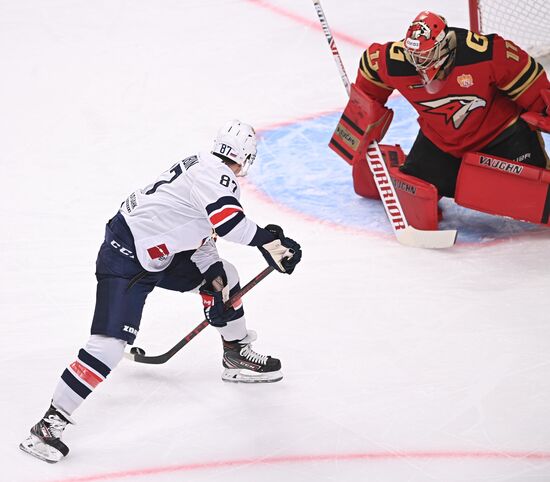 Хоккей. КХЛ. Матч "Авангард" - "Металлург"