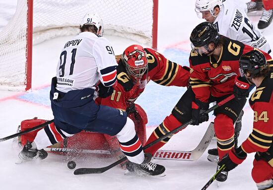 Хоккей. КХЛ. Матч "Авангард" - "Металлург"