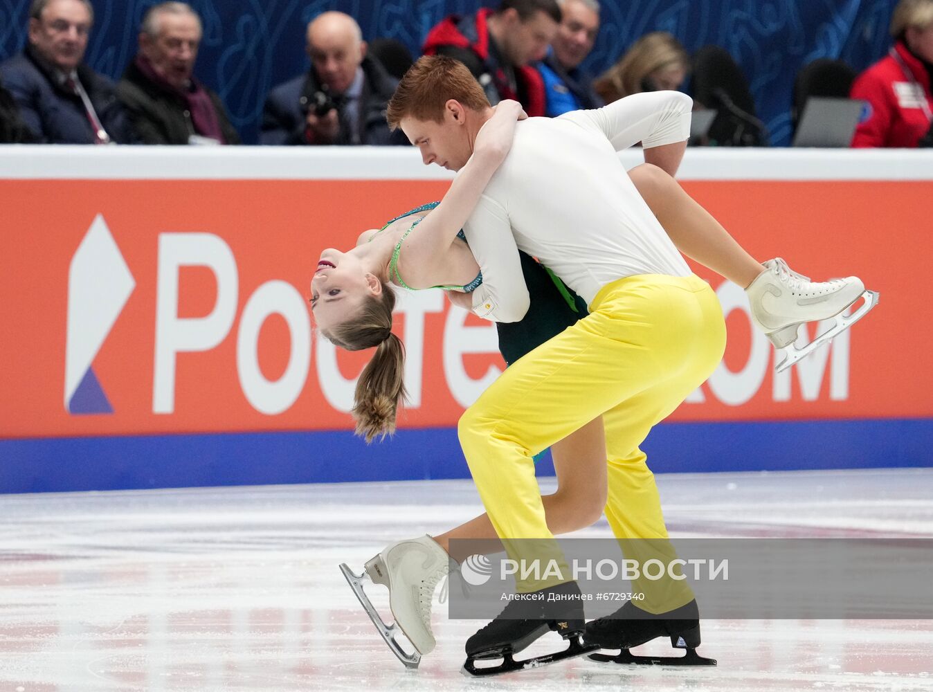 Фигурное катание. Чемпионат России. Пары. Короткая программа