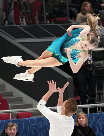 Фигурное катание. Чемпионат России. Пары. Короткая программа