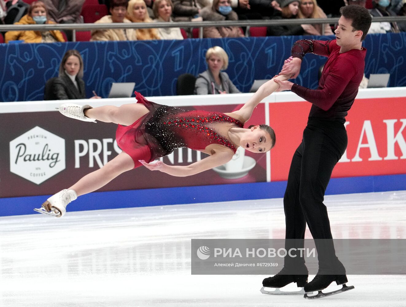 Фигурное катание. Чемпионат России. Пары. Короткая программа