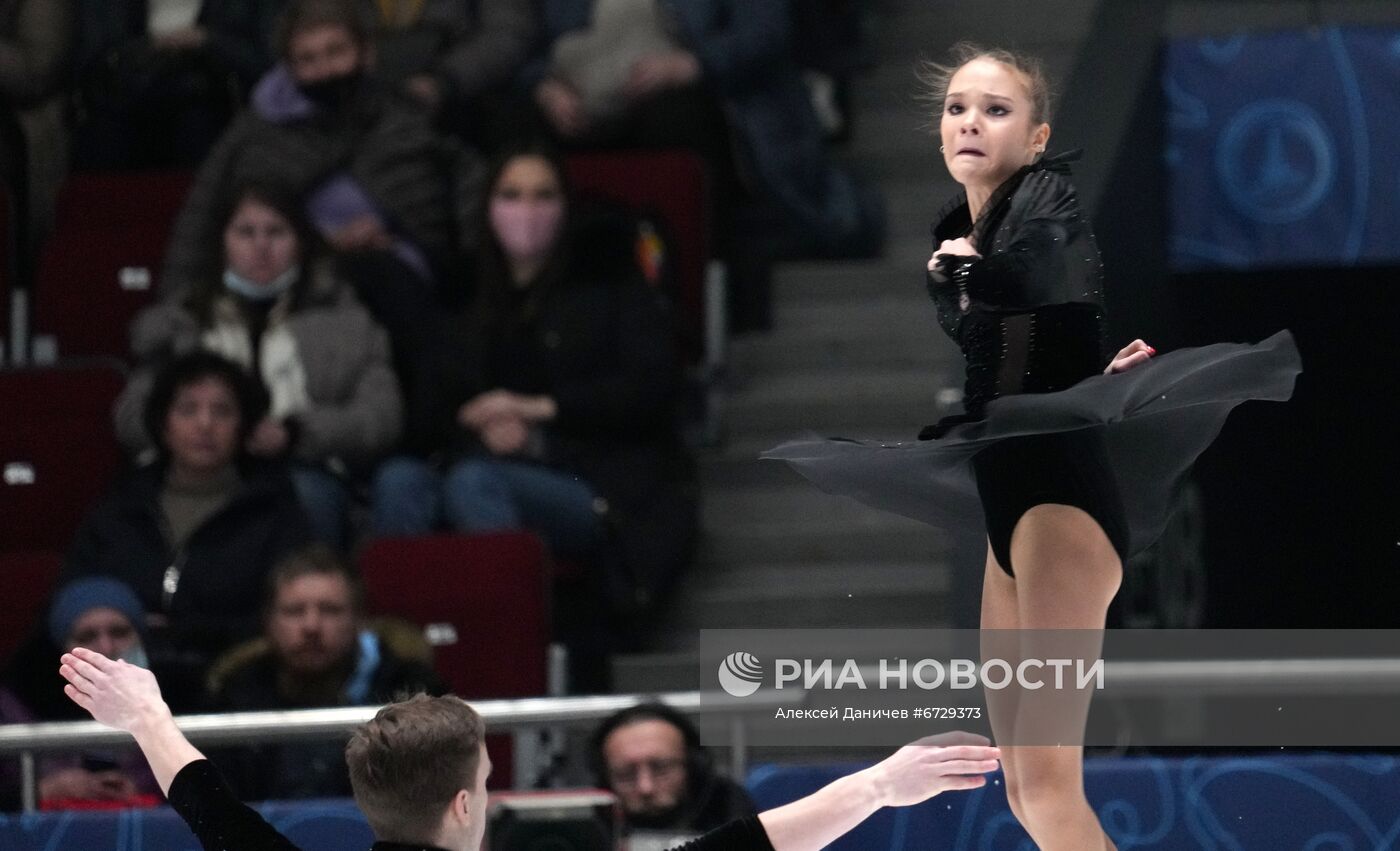 Фигурное катание. Чемпионат России. Пары. Короткая программа