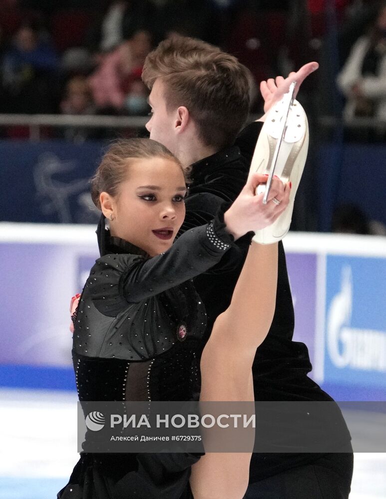 Фигурное катание. Чемпионат России. Пары. Короткая программа