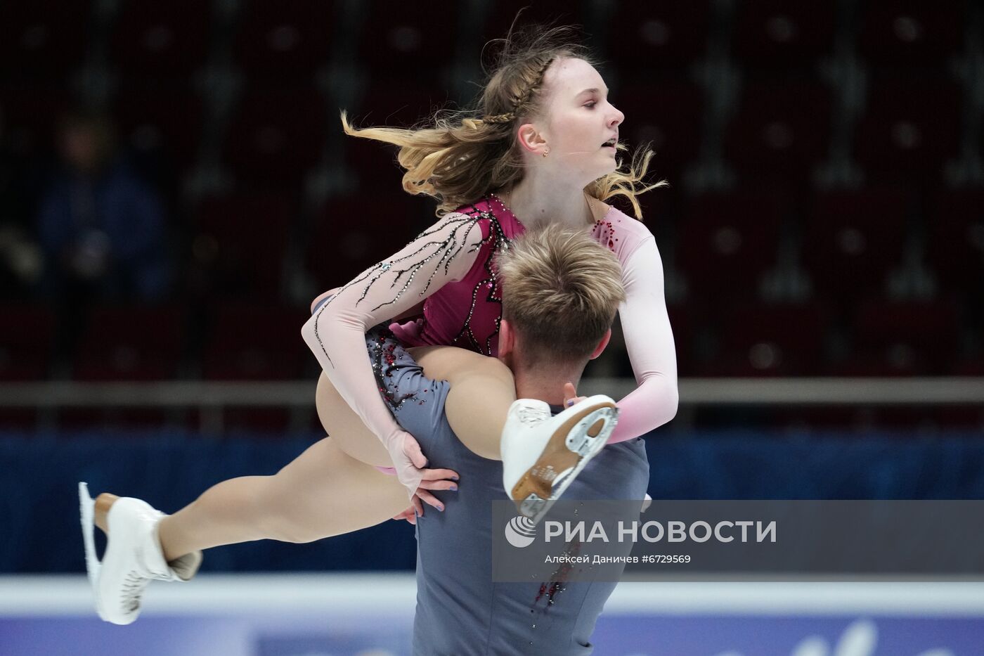 Фигурное катание. Чемпионат России. Танцы. Произвольная программа