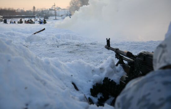 Новогодняя "Штурмовая полоса" спецназа Росгвардии в Кемерове