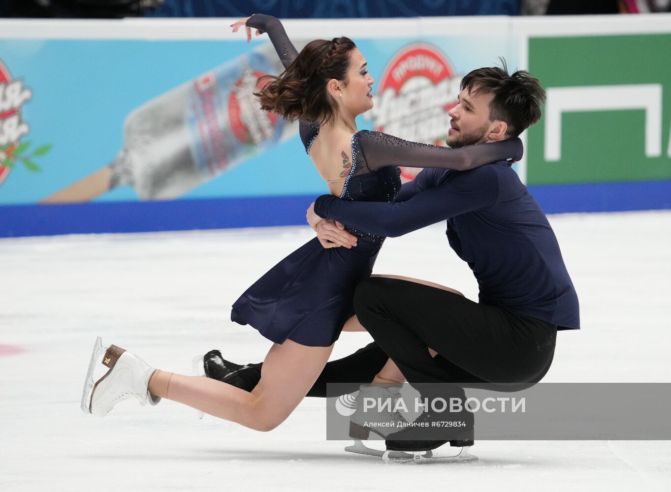 Фигурное катание. Чемпионат России. Танцы. Произвольная программа