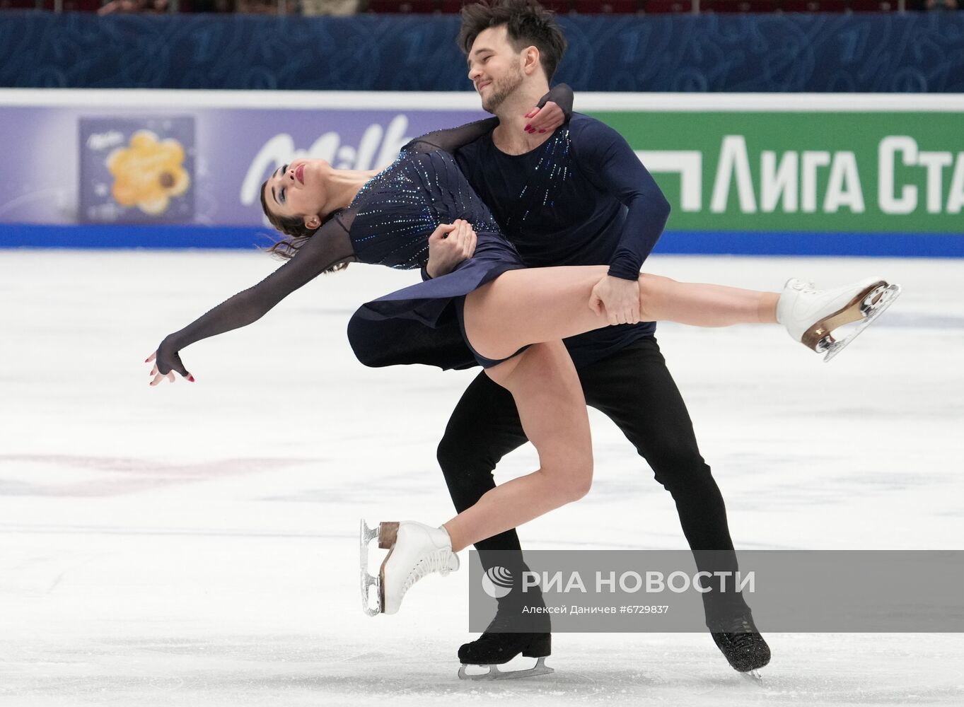 Фигурное катание. Чемпионат России. Танцы. Произвольная программа