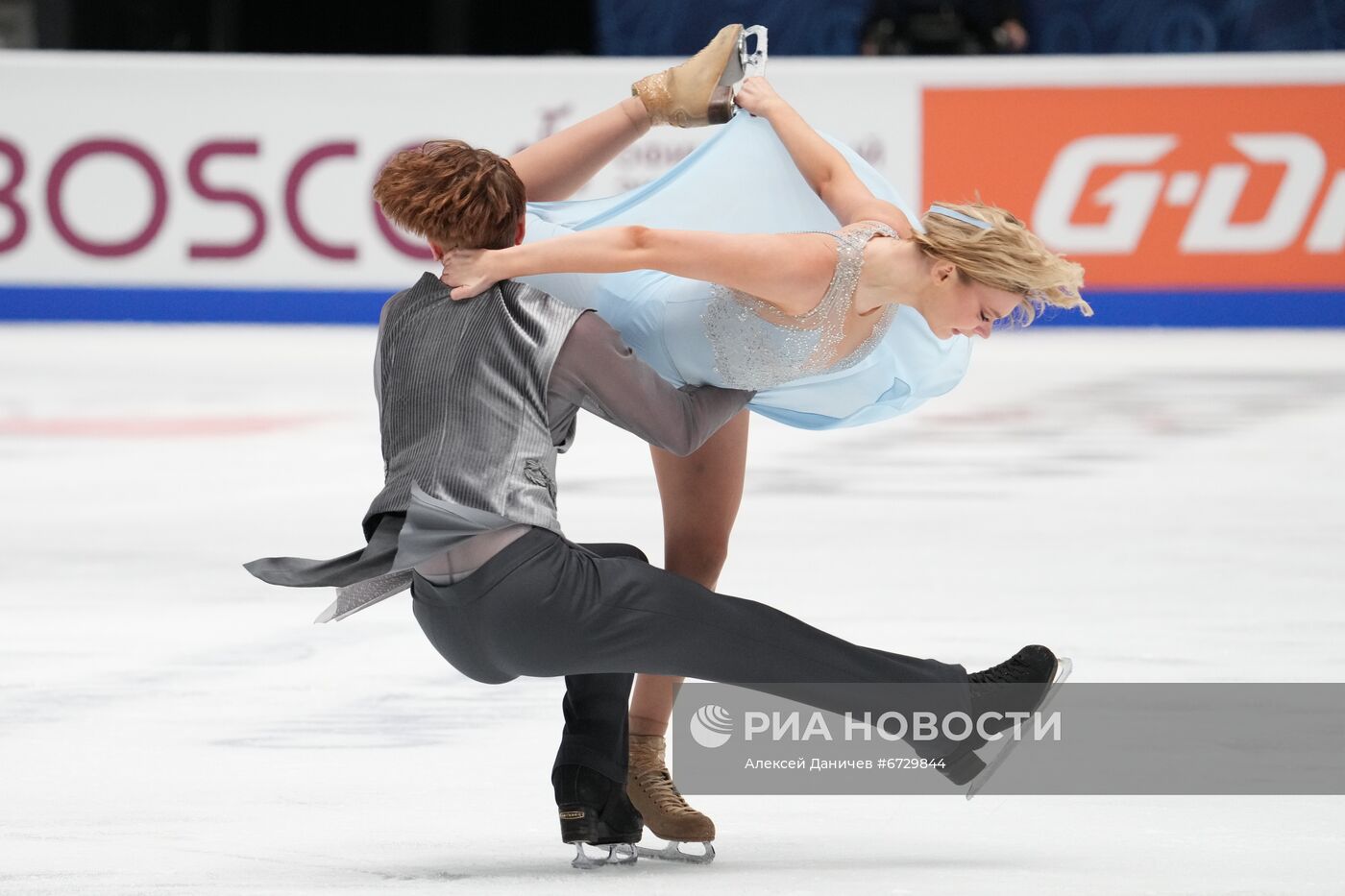 Фигурное катание. Чемпионат России. Танцы. Произвольная программа