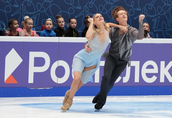 Фигурное катание. Чемпионат России. Танцы. Произвольная программа