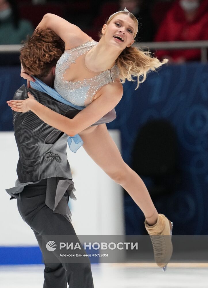 Фигурное катание. Чемпионат России. Танцы. Произвольная программа