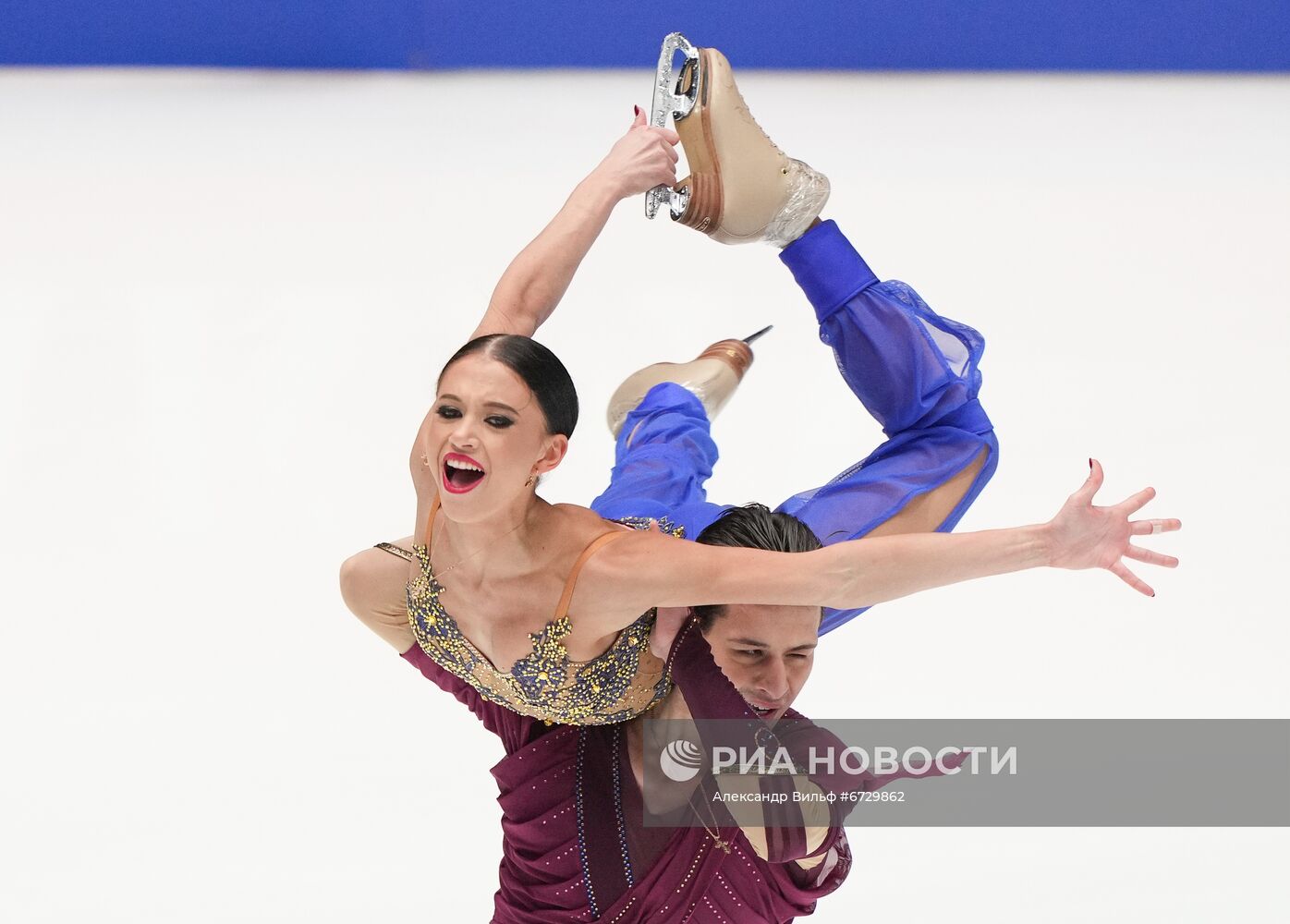 Фигурное катание. Чемпионат России. Танцы. Произвольная программа