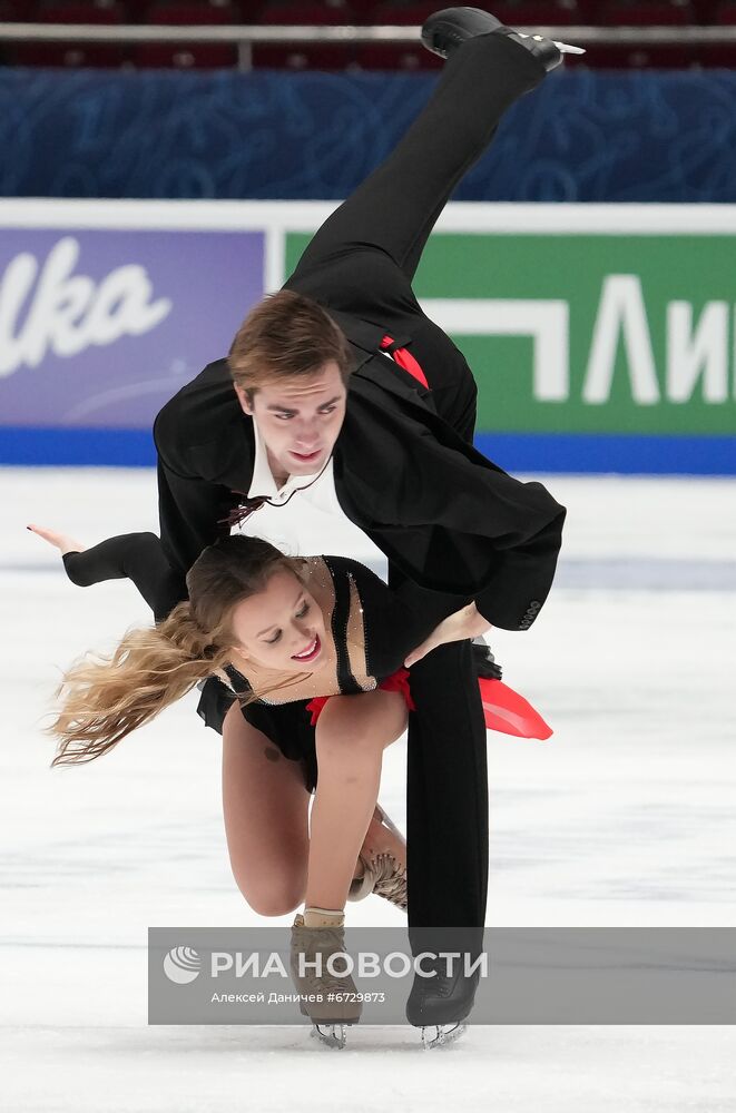 Фигурное катание. Чемпионат России. Танцы. Произвольная программа