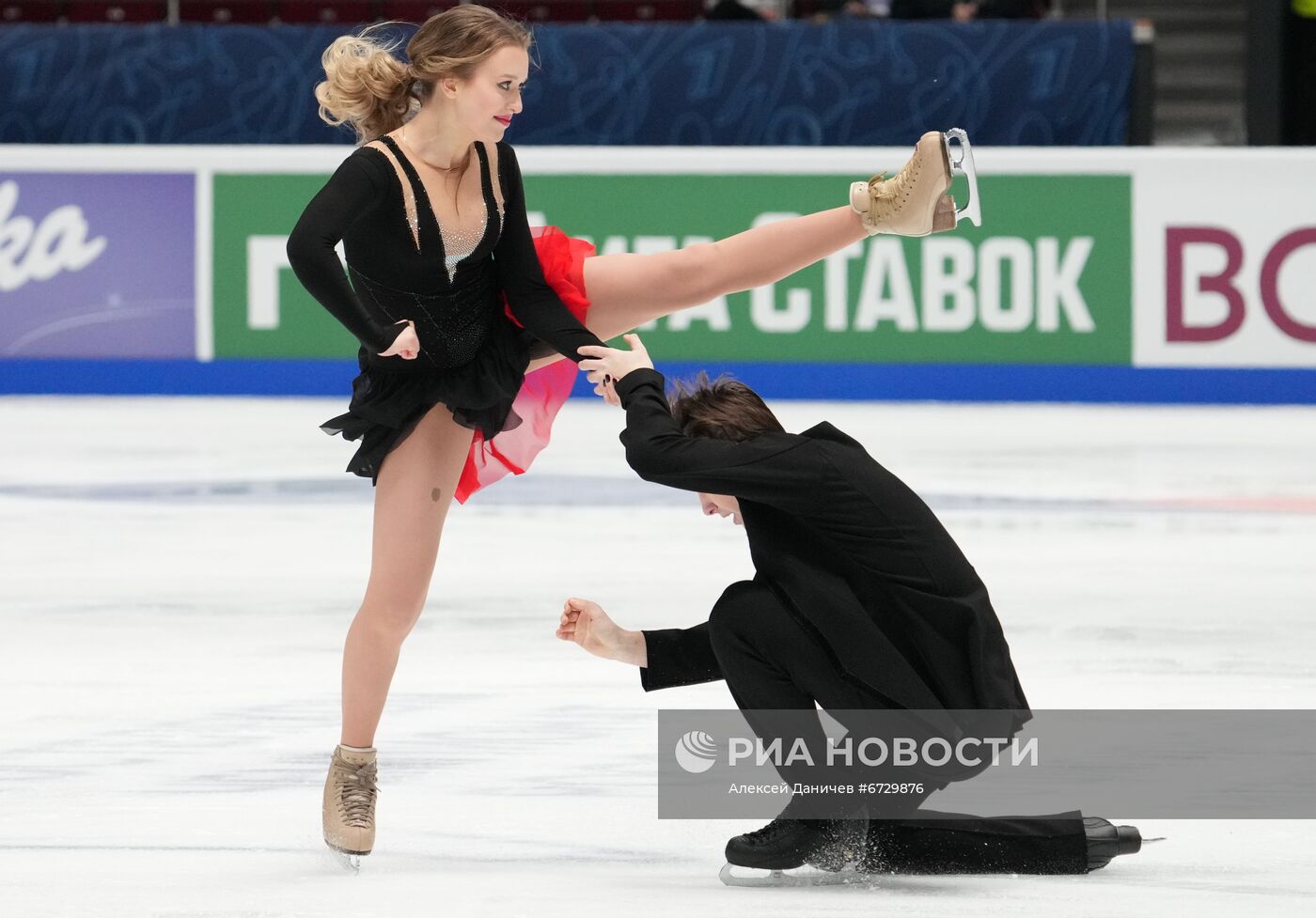 Фигурное катание. Чемпионат России. Танцы. Произвольная программа