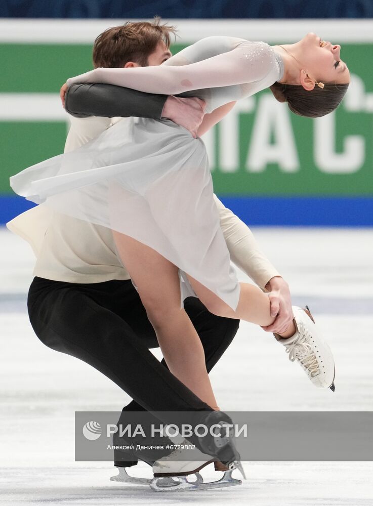 Фигурное катание. Чемпионат России. Танцы. Произвольная программа
