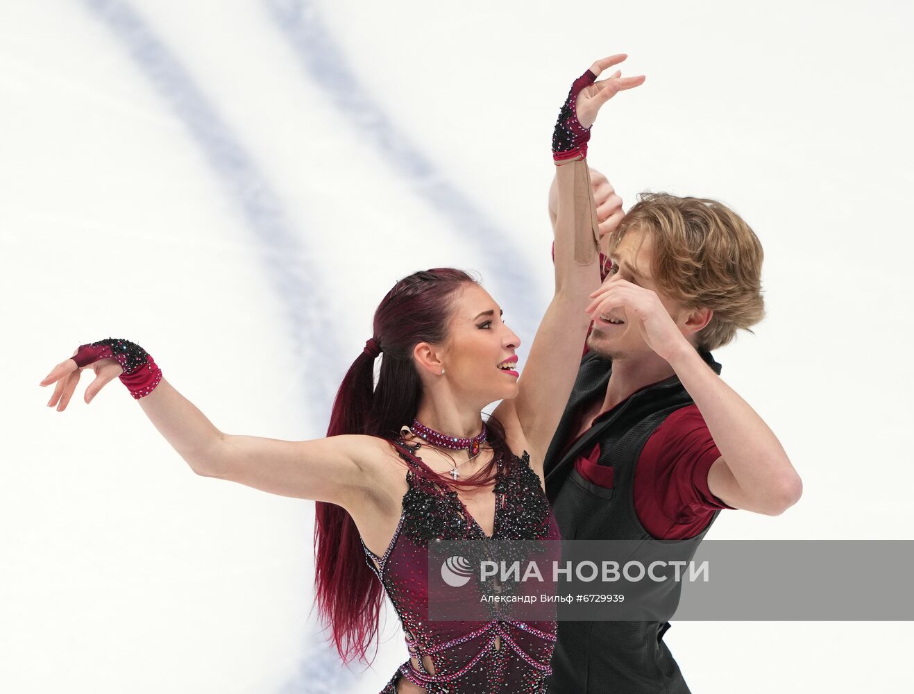 Фигурное катание. Чемпионат России. Танцы. Произвольная программа