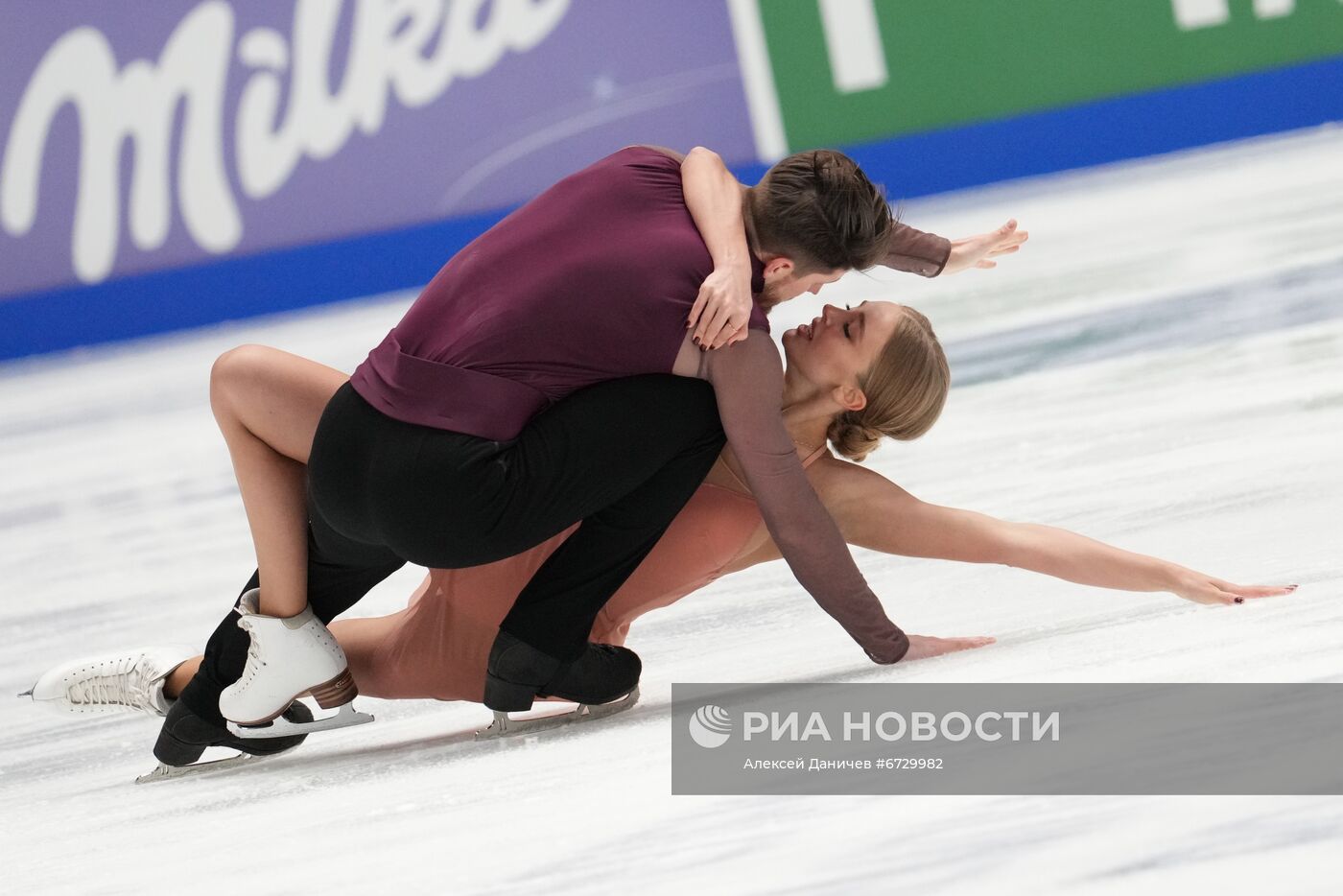 Фигурное катание. Чемпионат России. Танцы. Произвольная программа