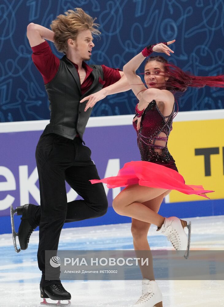 Фигурное катание. Чемпионат России. Танцы. Произвольная программа