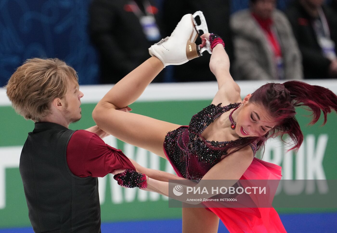 Фигурное катание. Чемпионат России. Танцы. Произвольная программа