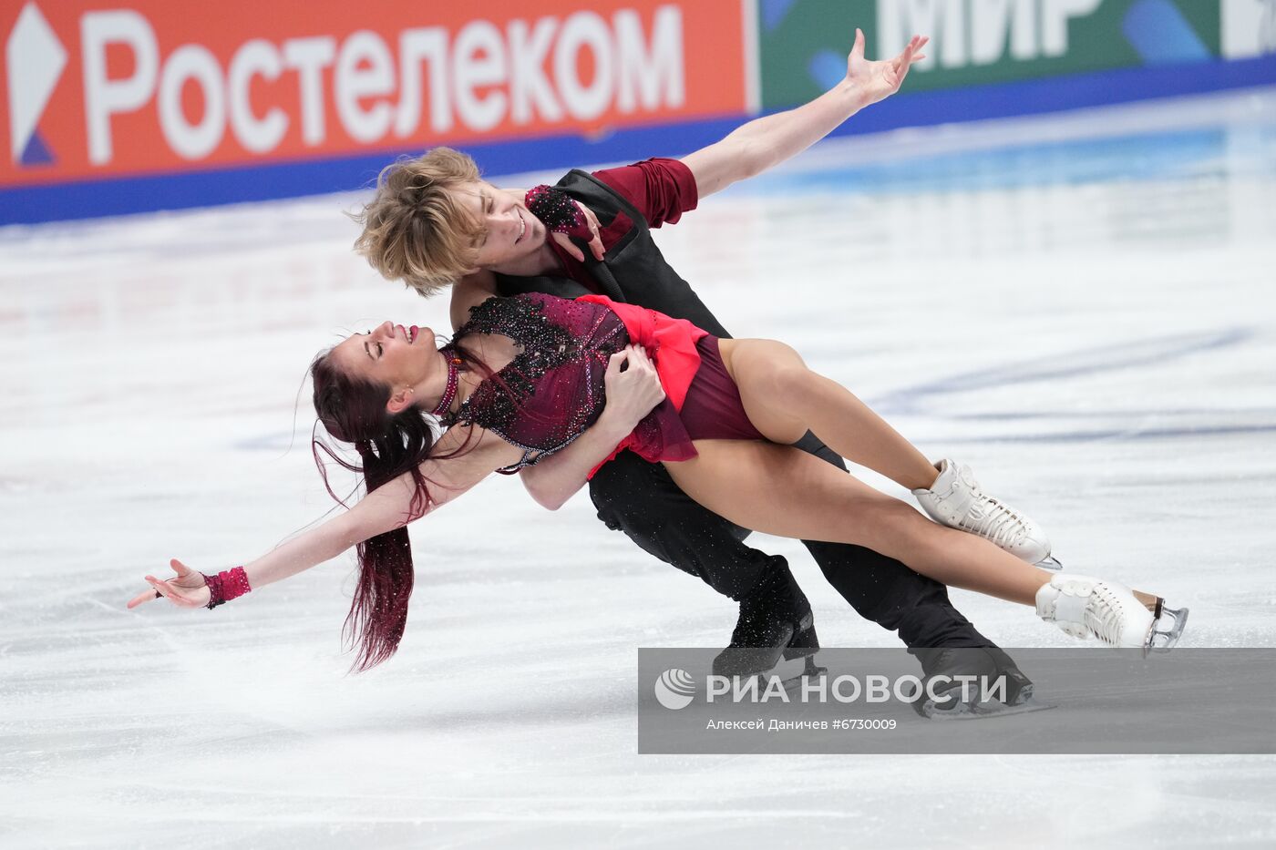 Фигурное катание. Чемпионат России. Танцы. Произвольная программа