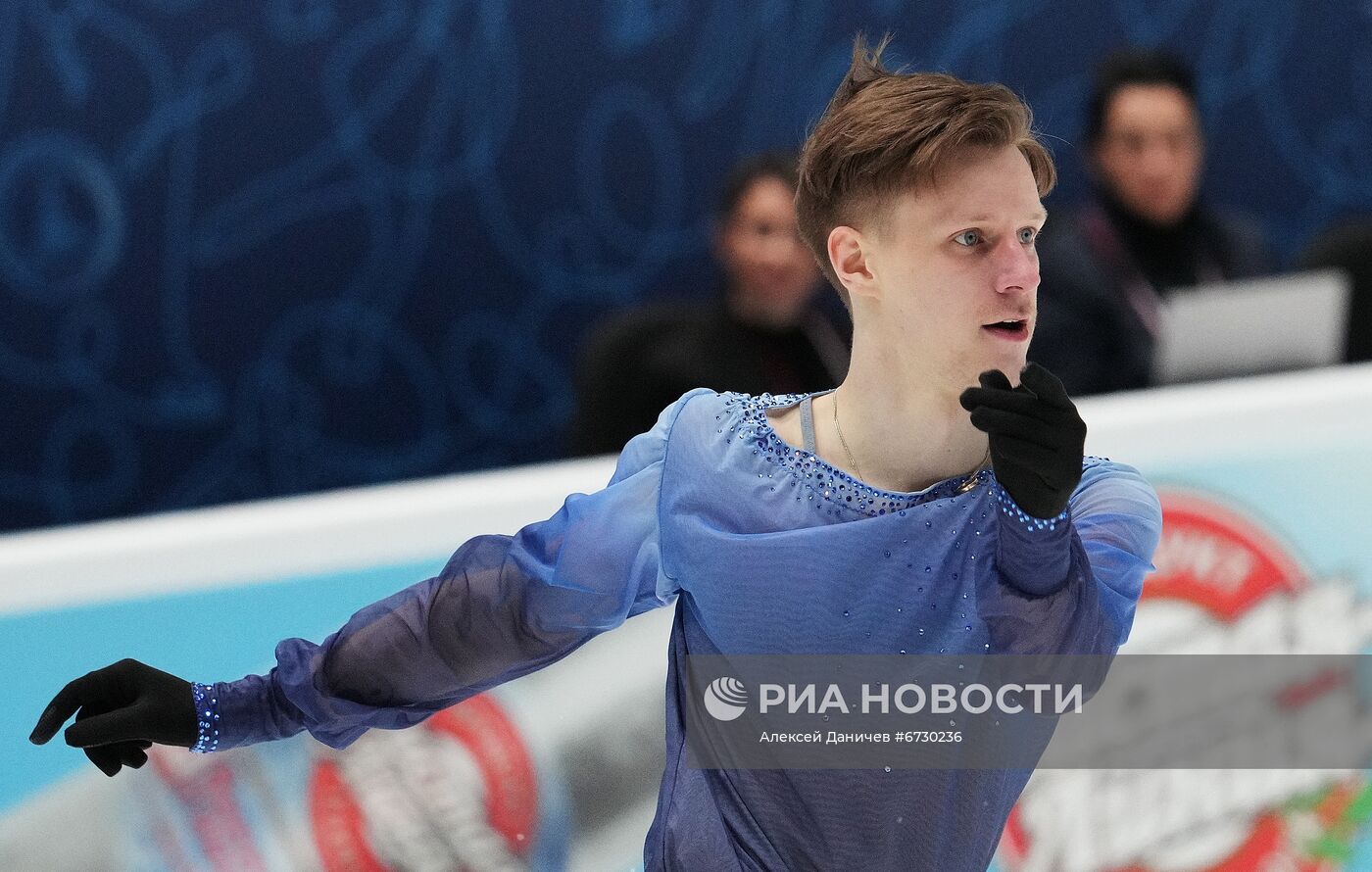 Фигурное катание. Чемпионат России. Мужчины. Произвольная программа