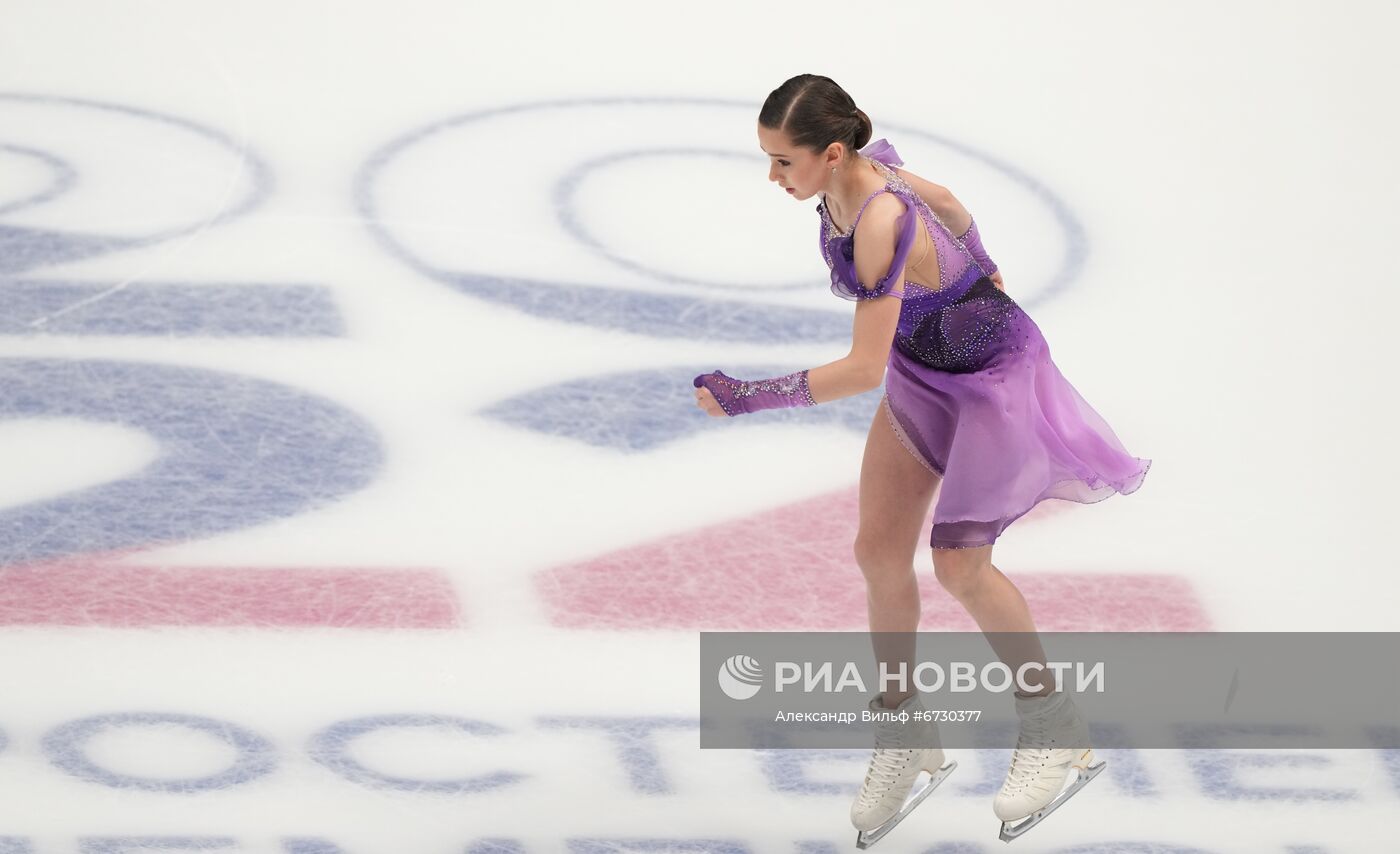 Фигурное катание. Чемпионат России. Женщины. Короткая программа