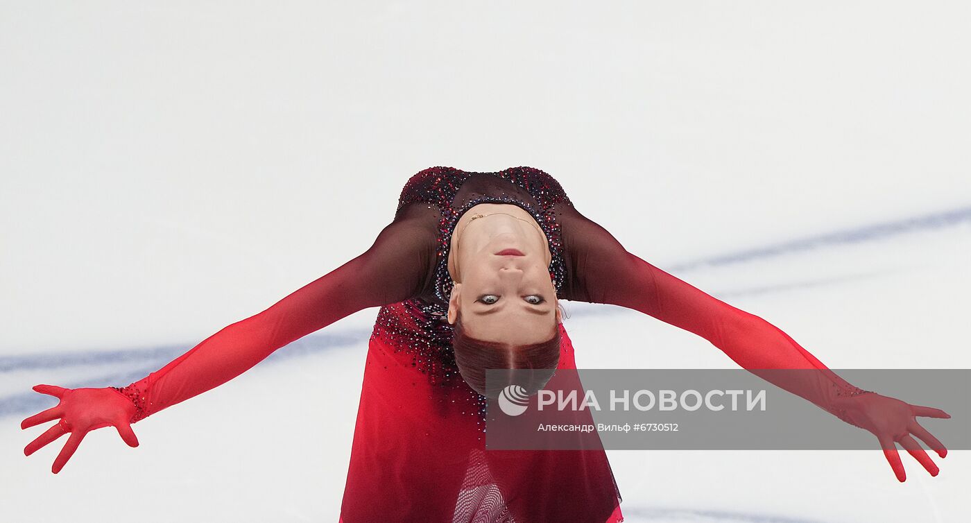 Фигурное катание. Чемпионат России. Женщины. Короткая программа