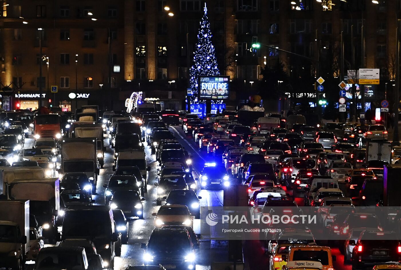 Пробки в Москве | РИА Новости Медиабанк