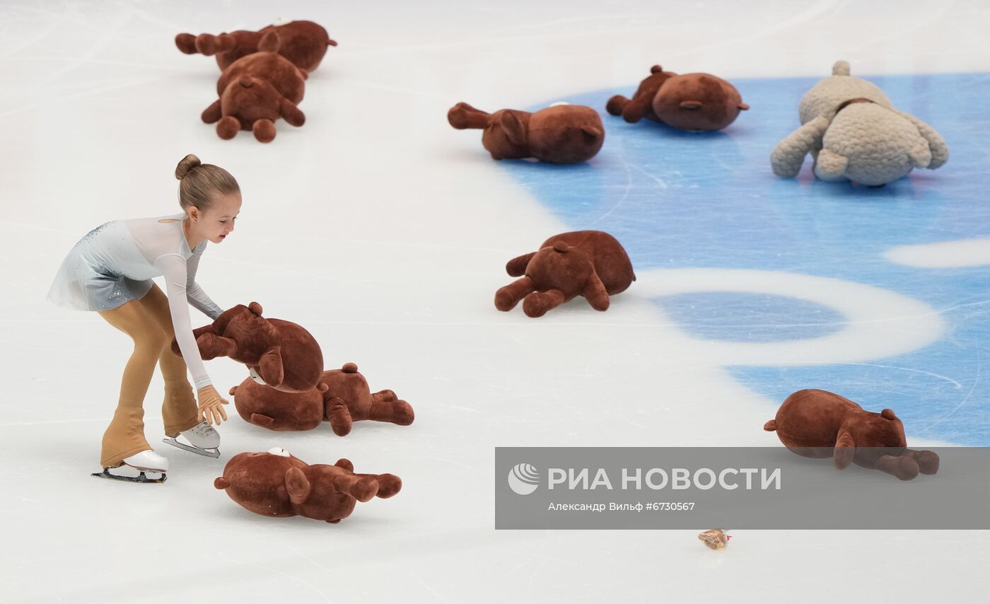 Фигурное катание. Чемпионат России. Женщины. Короткая программа